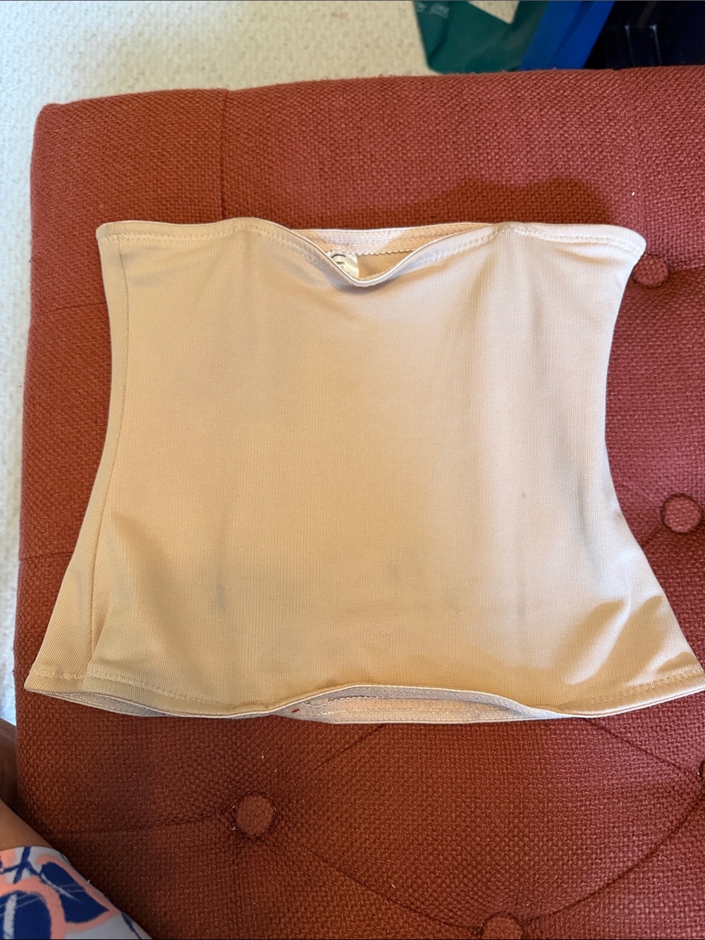 Cupid Nude/Tan Strapless Shapewear Waist Cincher